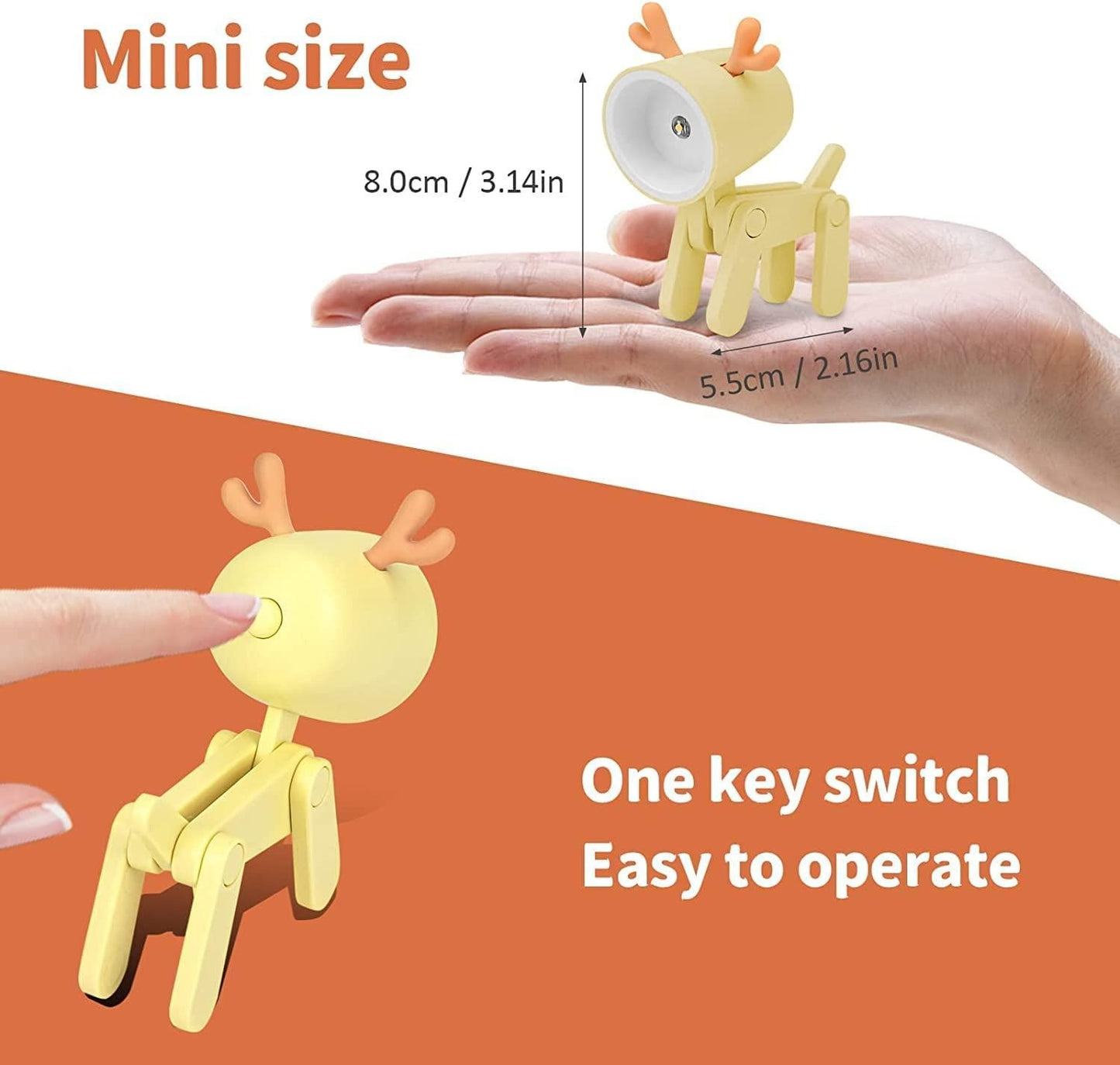 Cute Foldable LED Lamp