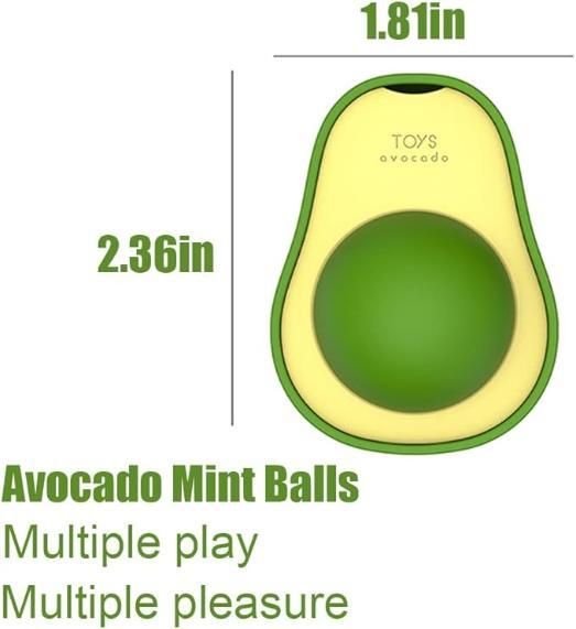 Catnip Avocado Chew Ball