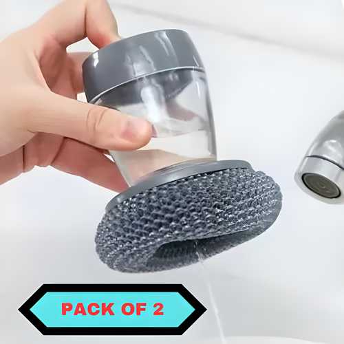 Palm Soap Dish Brush (Pack of 2)