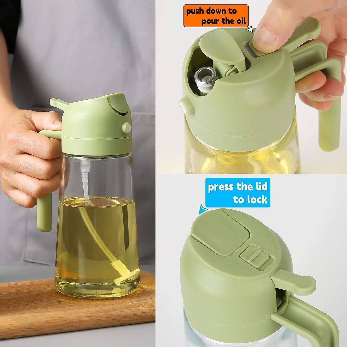 Oil Spray Bottle Precise Control