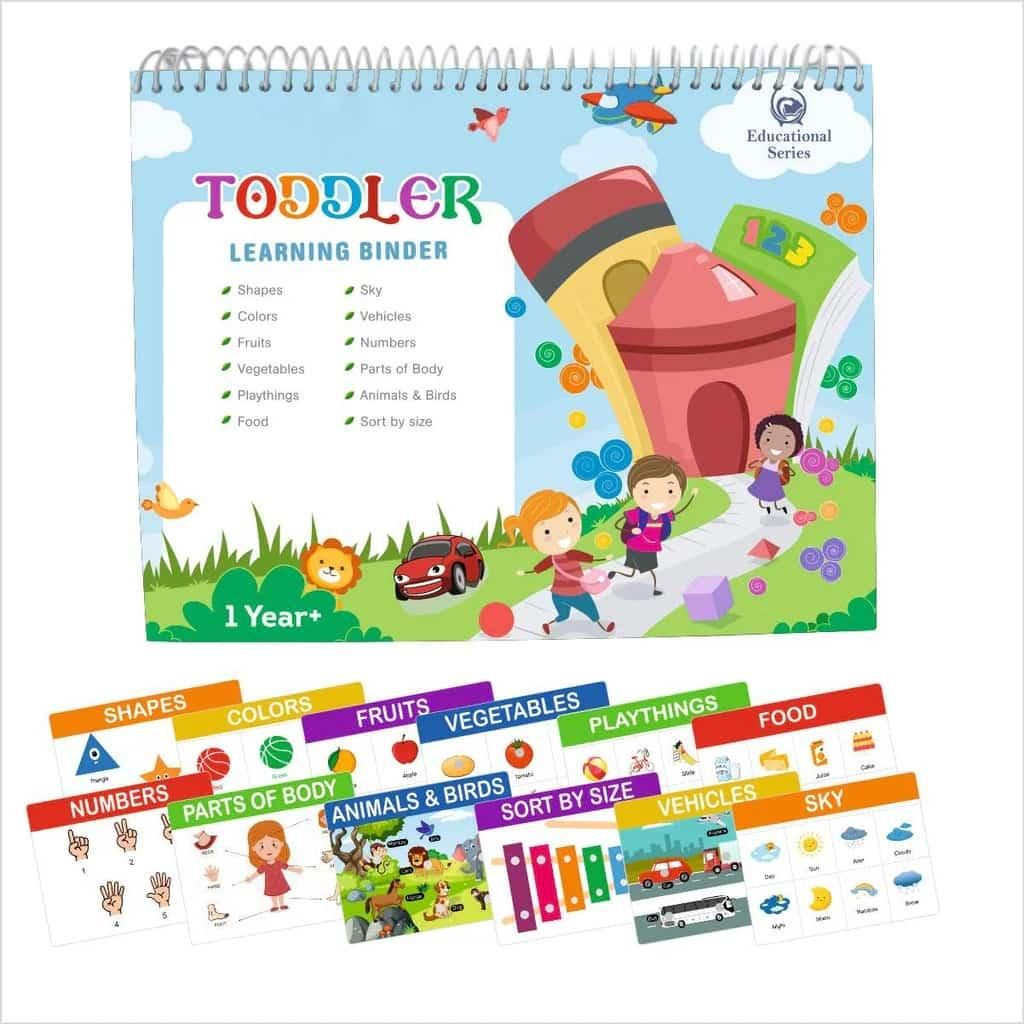 Toddler Learning Activity Binder