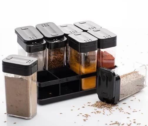 Spice Jar Set with Rack