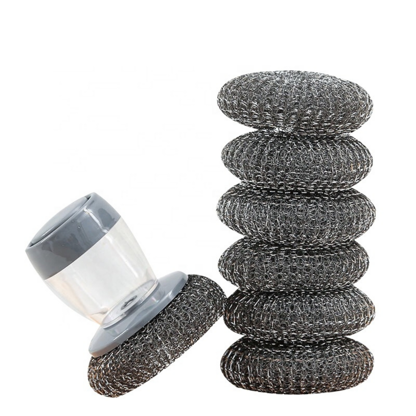 Palm Soap Dish Brush (Pack of 2)