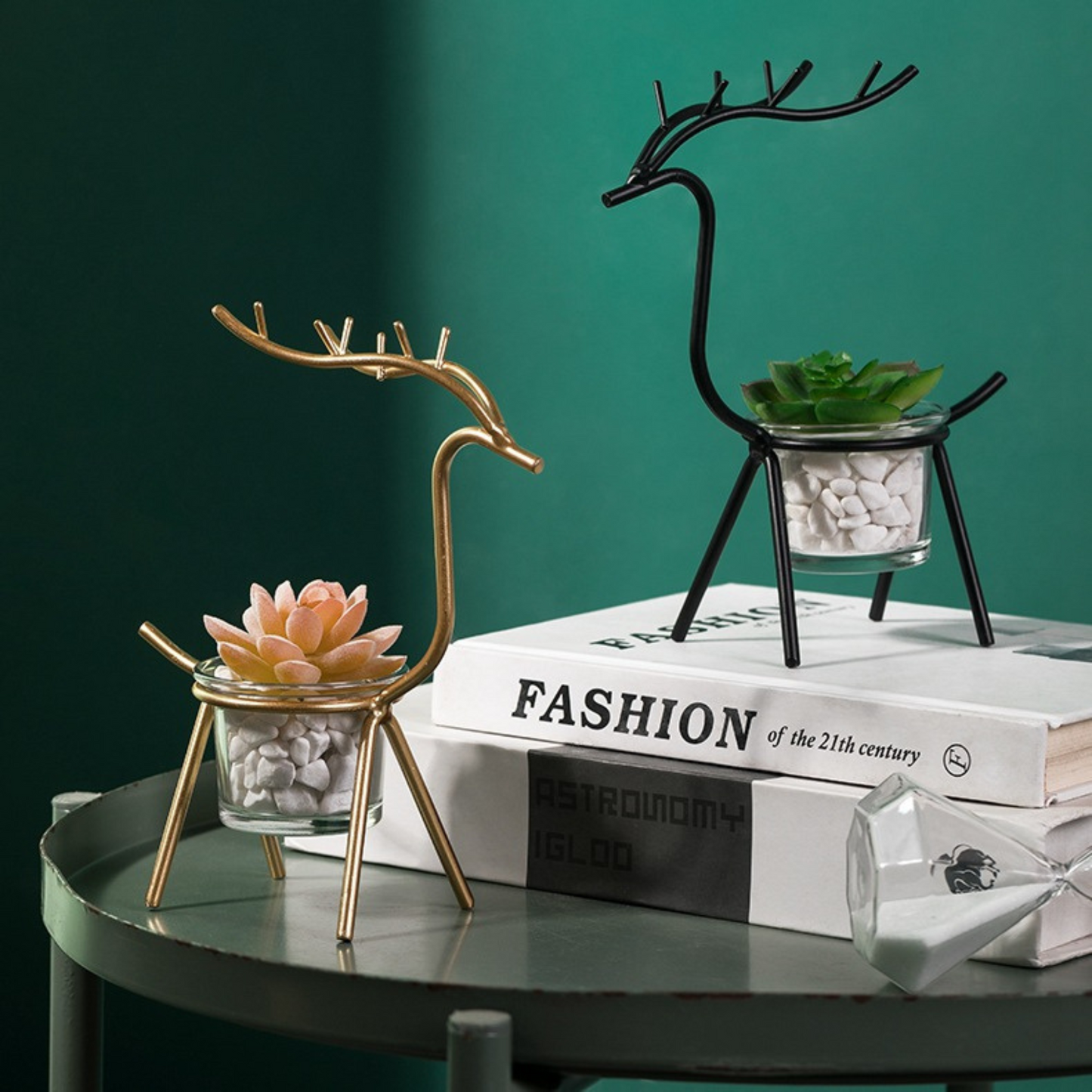 Reindeer Candle Holder Stand