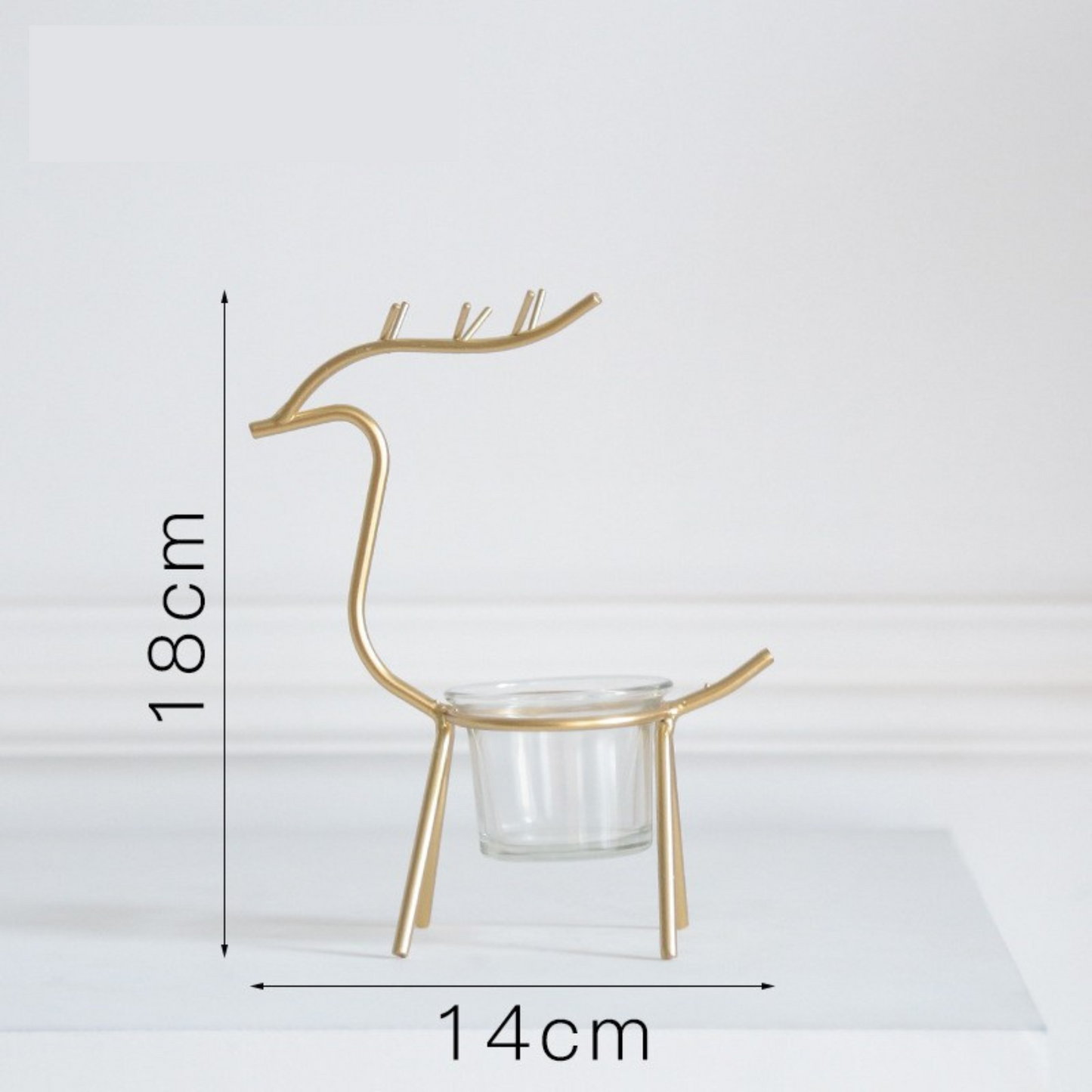 Reindeer Candle Holder Stand