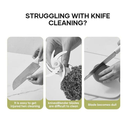 Multifunctional Knife Cleaning Brush