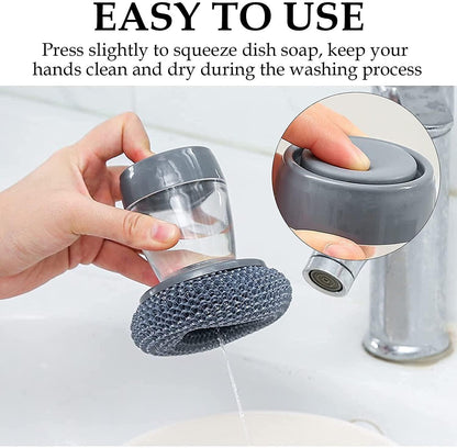 Palm Soap Dish Brush (Pack of 2)