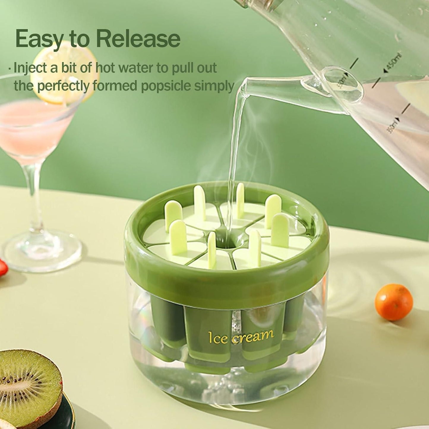 Reusable 8-Pop Ice Mould