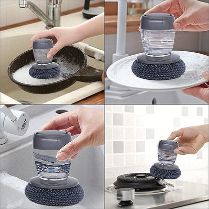 Palm Soap Dish Brush (Pack of 2)