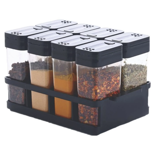 Spice Jar Set with Rack