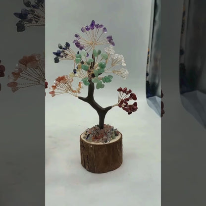 7 Chakra Gemstone Tree